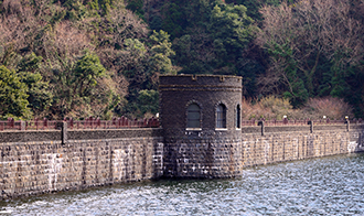 貯水池、河川の水位監視